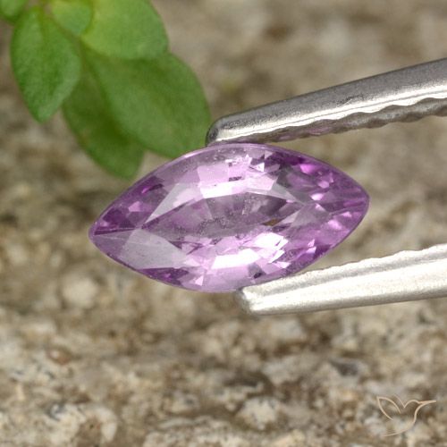 0.39ct Natürlicher violett-lila Spinell, Marquise, VVS-VS