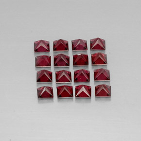  ct natürliche roter Spinell-Edelsteine, Quadrat, VVS-VS
