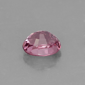 0,77 ctw natürlicher rosafarbener Spinell, Oval Schliff, VS