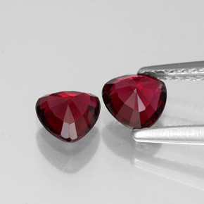  ct natürliche roter Spinell-Edelsteine, Trillion, VVS-VS