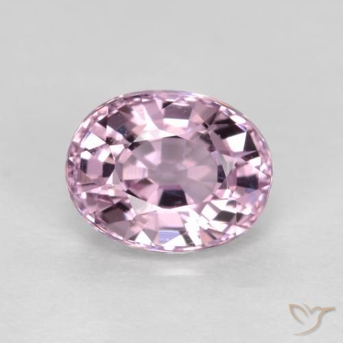 0.82ct Natürlicher Sehr helles Rosa-Lila Spinell, Oval, VS