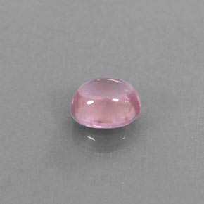 0,64 ctw natürlicher rosafarbener Spinell, Oval Schliff, Transparent