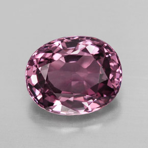 1,94 ctw natürlicher violetter Spinell, Oval Schliff, VS
