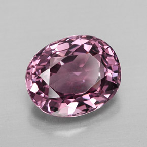 1,94 ctw natürlicher violetter Spinell, Oval Schliff, VS