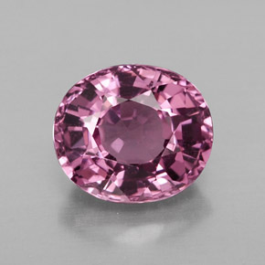 1,73 ctw natürlicher violetter Spinell, Oval Schliff, VS