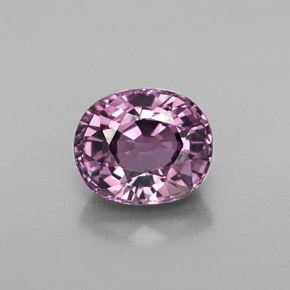 1,97 ctw natürlicher violetter Spinell, Oval Schliff, VS
