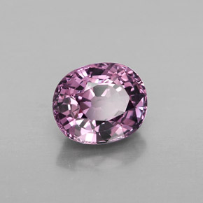 1,97 ctw natürlicher violetter Spinell, Oval Schliff, VS