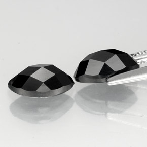  ct natürliche schwarzer Spinell-Edelsteine, Marquise, Lichtundurchlässig