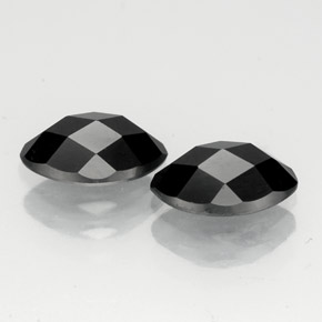  ct natürliche schwarzer Spinell-Edelsteine, Marquise, Lichtundurchlässig