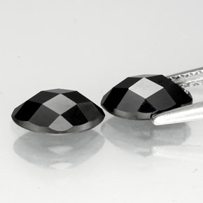  ct natürliche schwarzer Spinell-Edelsteine, Marquise, Lichtundurchlässig
