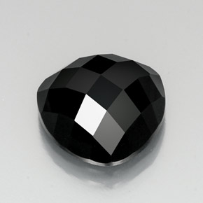 11,46 ctw natürlicher schwarzer Spinell, Trillion, Lichtundurchlässig