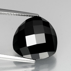 10,65 ctw natürlicher schwarzer Spinell, Trillion, Lichtundurchlässig