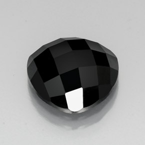 10,65 ctw natürlicher schwarzer Spinell, Trillion, Lichtundurchlässig