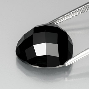 10,65 ctw natürlicher schwarzer Spinell, Trillion, Lichtundurchlässig