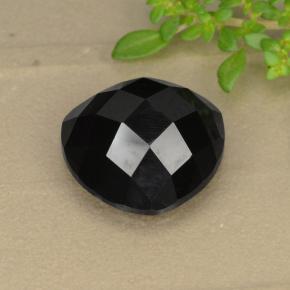 10,90 ctw natürlicher schwarzer Spinell, Trillion, Lichtundurchlässig