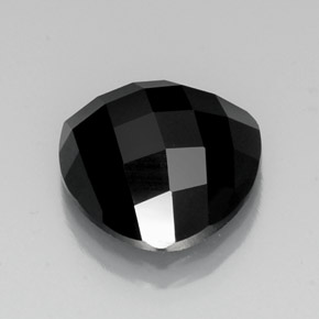 10,85 ctw natürlicher schwarzer Spinell, Trillion, Lichtundurchlässig