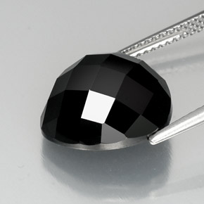 11,40 ctw natürlicher schwarzer Spinell, Trillion, Lichtundurchlässig