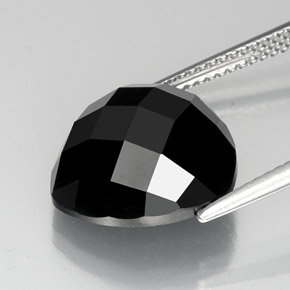 11,37 ctw natürlicher schwarzer Spinell, Trillion, Lichtundurchlässig
