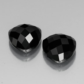  ct natürliche schwarzer Spinell-Edelsteine, Trillion, Lichtundurchlässig