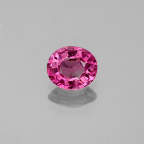 0,74 ctw natürlicher violetter Spinell, Oval Schliff, VS-SI