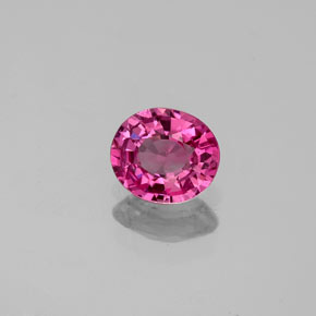 0,74 ctw natürlicher violetter Spinell, Oval Schliff, VS-SI
