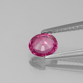 0,74 ctw natürlicher violetter Spinell, Oval Schliff, VS-SI
