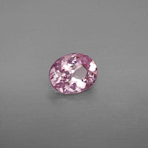 1,02 ctw natürlicher rosafarbener Spinell, Oval Schliff, VS