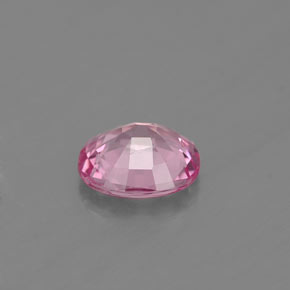 0,85 ctw natürlicher rosafarbener Spinell, Oval Schliff, VS
