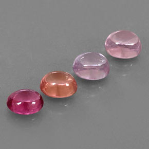  ct natürliche mehrfarbiger Spinell-Edelsteine, Oval Schliff, Transparent