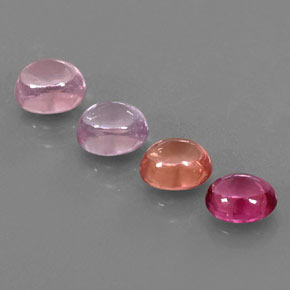  ct natürliche mehrfarbiger Spinell-Edelsteine, Oval Schliff, Transparent