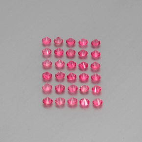  ct natürliche roter Spinell-Edelsteine, Rundschliff, VVS-VS