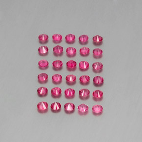  ct natürliche roter Spinell-Edelsteine, Rundschliff, VVS-VS