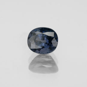 1,06 ctw natürlicher blauer Spinell, Oval Schliff, VVS-VS