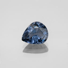 1,49 ctw natürlicher blauer Spinell, Birnenform, VVS