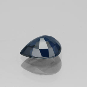 1,17 ctw natürlicher blauer Spinell, Birnenform, VVS