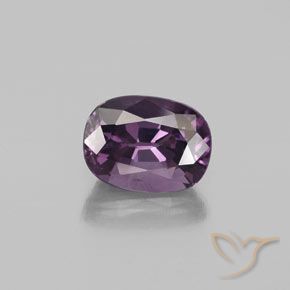 1.43ct Natürlicher Mittelviolett Spinell, Oval, VS-SI