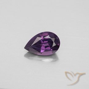 1.27ct Natürlicher dunkellila Spinell, Birnenform, VVS-VS