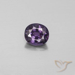 1.10ct Natürlicher Mittelviolett Spinell, Oval, VS-SI