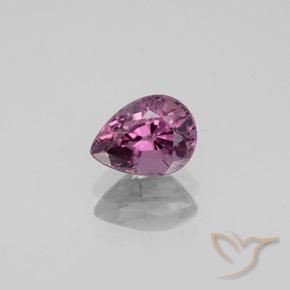 1.06ct Natürlicher tieflila Spinell, Birnenform, VVS