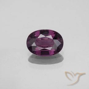 1.36ct Natürlicher tieflila Spinell, Oval, VVS