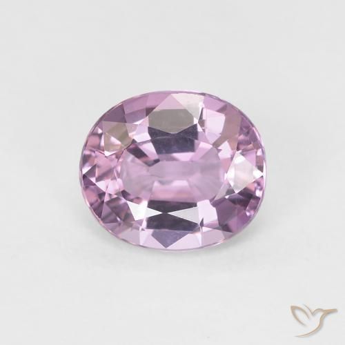 1.04ct Natürlicher helllila- Spinell, Oval, VVS-VS
