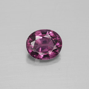 1,00 ctw natürlicher rosafarbener Spinell, Oval Schliff, VVS