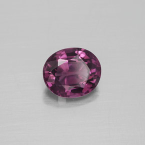 1,00 ctw natürlicher rosafarbener Spinell, Oval Schliff, VVS