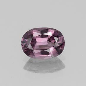 1,02 ctw natürlicher purpurfarbener Spinell, Oval Schliff, VS