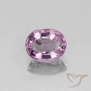1.39ct Natürlicher Hellrot-Lila Spinell, Oval, VVS-VS
