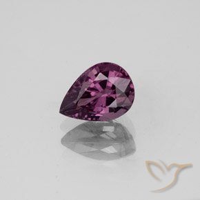 1.19ct Natürlicher Wein lila Spinell, Birnenform, VVS
