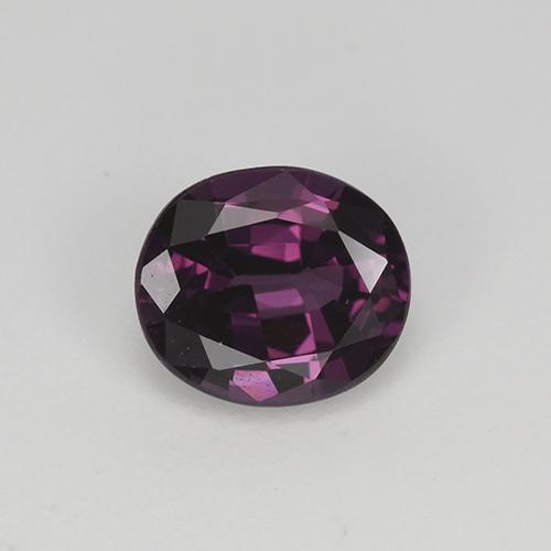 1,13 ctw natürlicher purpurfarbener Spinell, Oval Schliff, VS