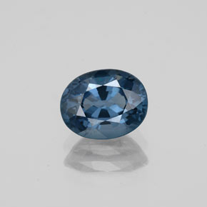 1,46 ctw natürlicher blauer Spinell, Oval Schliff, VS