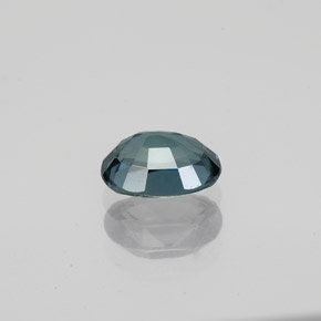 0,99 ctw natürlicher grüner Spinell, Oval Schliff, VS-SI