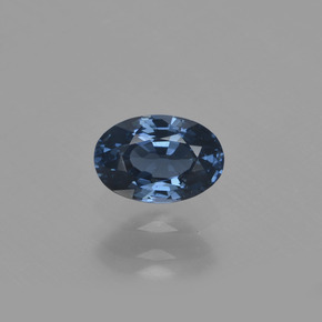 0,74 ctw natürlicher blauer Spinell, Oval Schliff, VS